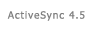 ActiveSync 4.5